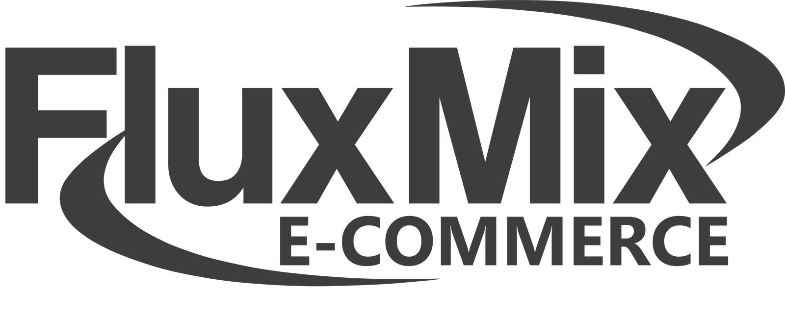LOGO FLUXMIX PRETA VETOR