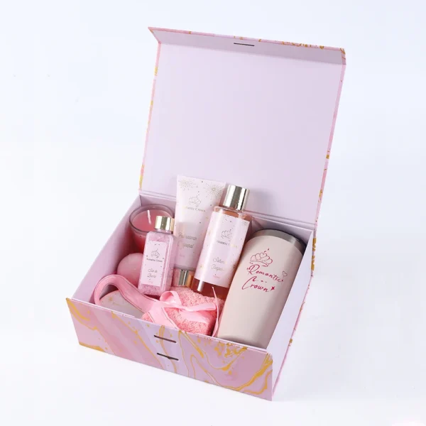 Kit de Spa com 9 peças da Rainha Romântica - Imagem 2