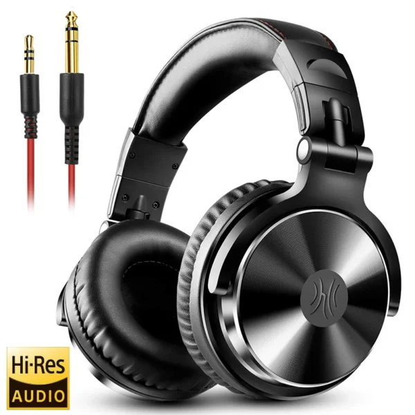 Fones de ouvido com fio Oneodio, profissional para estúdio, DJ com microfone, - Imagem 13