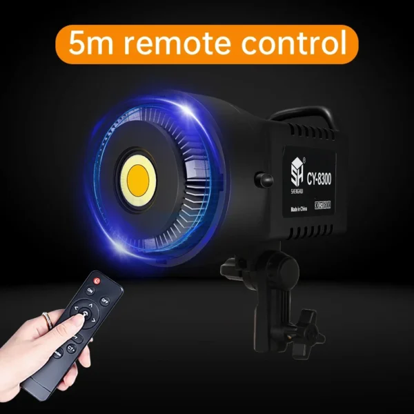 Luz de vídeo LED para fotografia de 100 W, 8300 CY, - Imagem 4