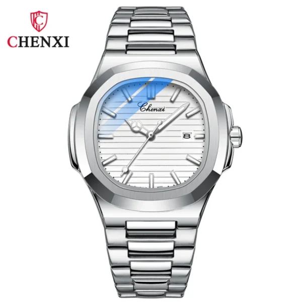 Relógio de pulso CHENXI 8222 Stainless Steel + Estojo - Imagem 10