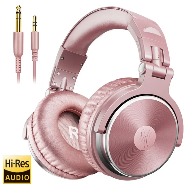 Fones de ouvido com fio Oneodio, profissional para estúdio, DJ com microfone, - Imagem 10