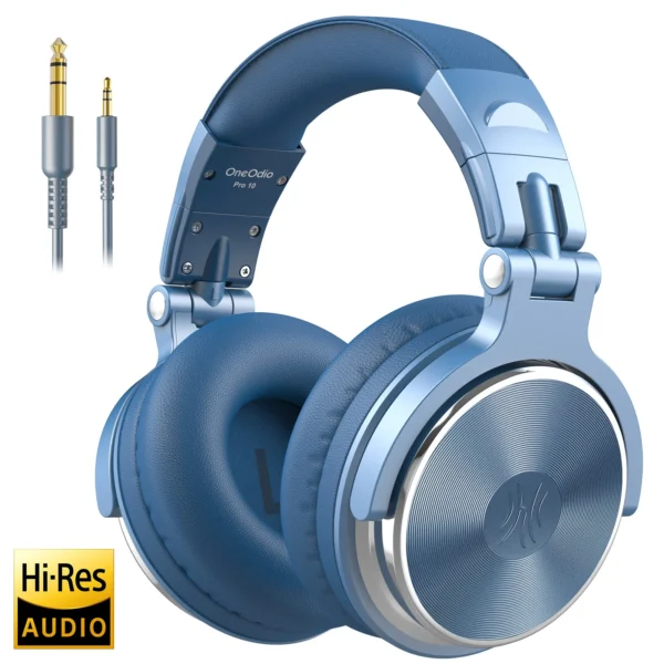 Fones de ouvido com fio Oneodio, profissional para estúdio, DJ com microfone, - Imagem 16