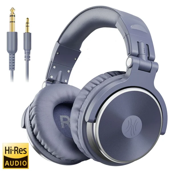Fones de ouvido com fio Oneodio, profissional para estúdio, DJ com microfone, - Imagem 7