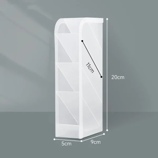 Organizador de Mesa Multiuso com 4 Divisórias – Porta-Canetas, Lápis e Acessórios (Vertical e Horizontal) - Imagem 6